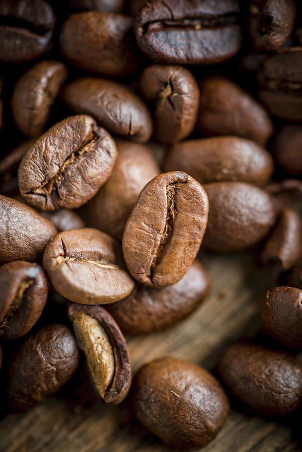 Coffee Beans close-up Photograph by Nitin Kapoor