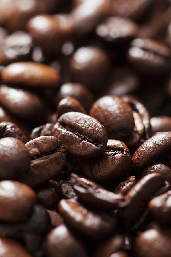 Coffee Beans close-up Photograph by Stacy Grant