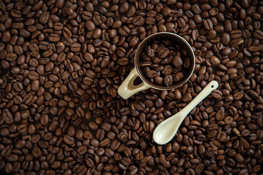 Coffee beans for fresh coffee Photograph by Michalakis Ppalis