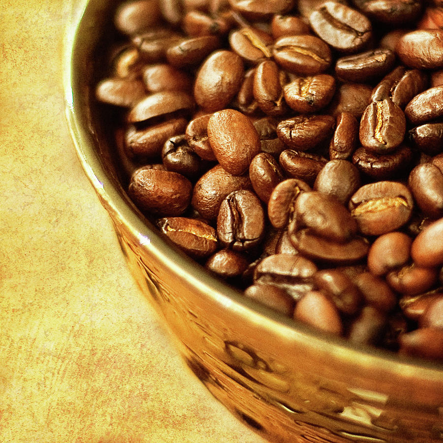 Coffee Beans In  Bowl Photograph by Image By Sherry Galey