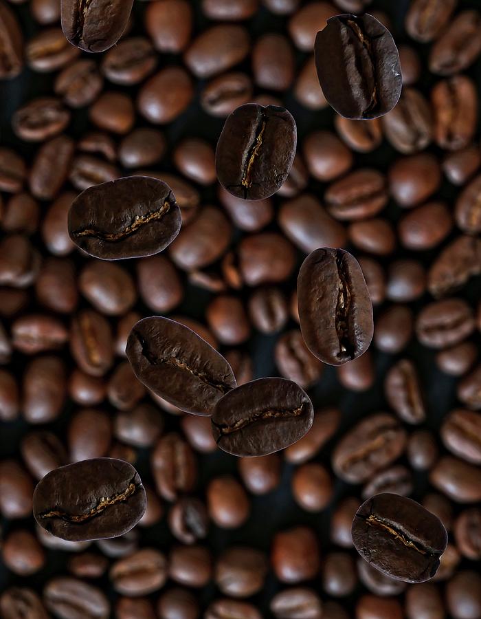 Coffee beans Photograph by Martin Smith