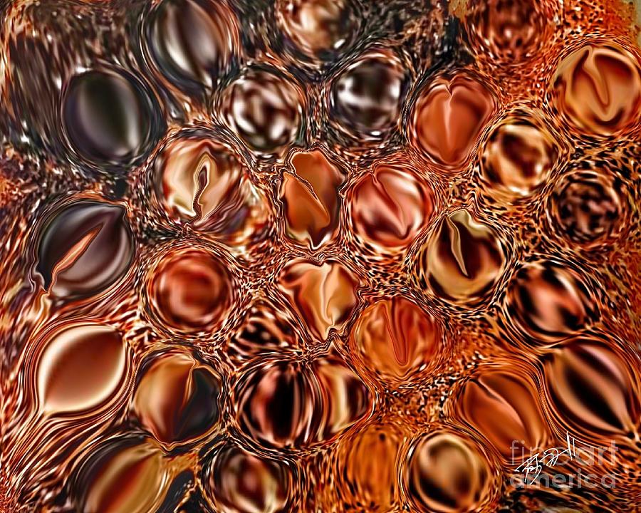 Coffee Digital Art - Coffee beans by Rob Mandell