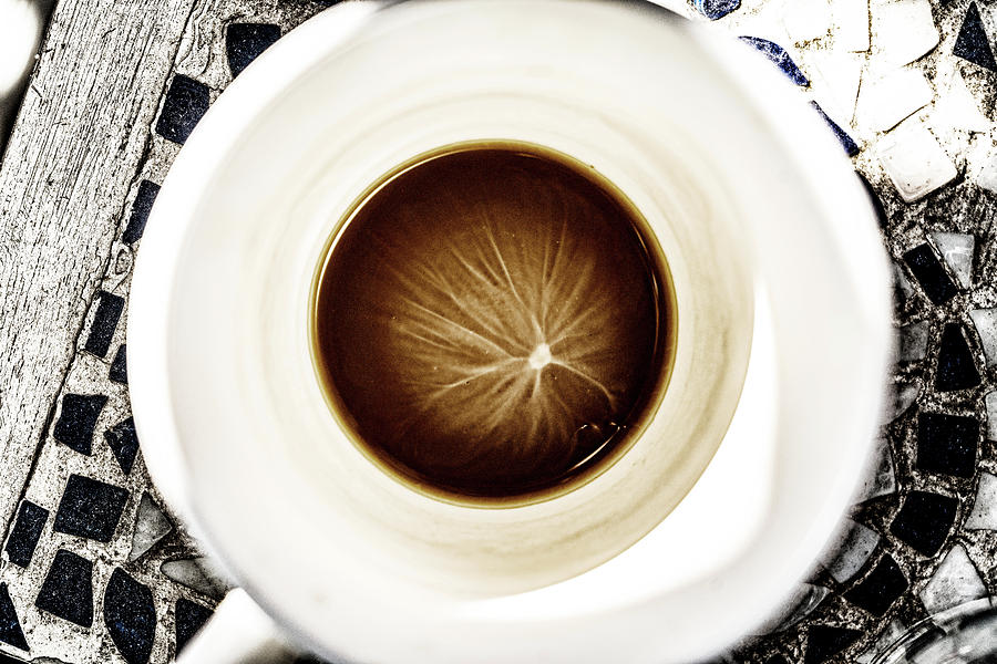 Coffee Bottom Photograph by Sharon Popek
