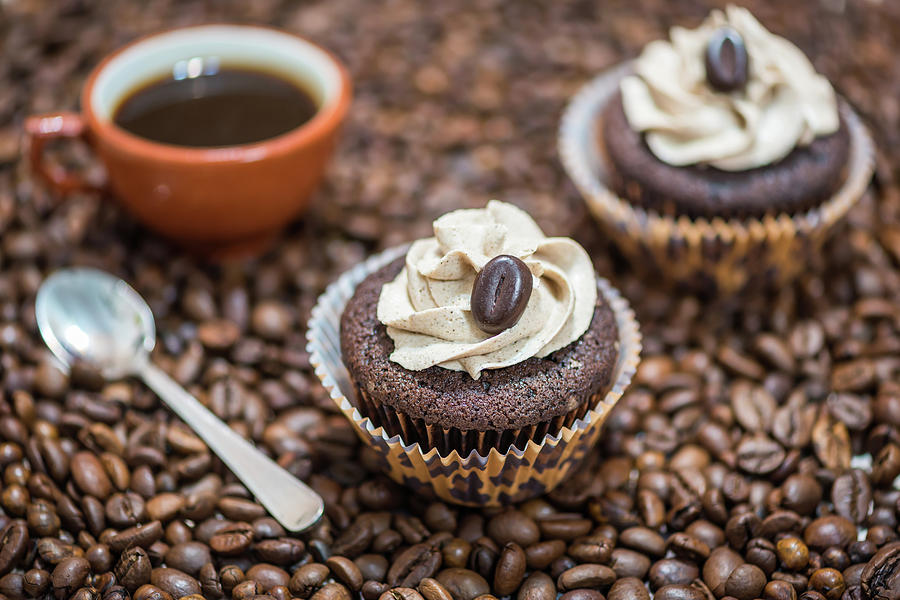 Coffee Cupcakes Photograph by Cristians.ro