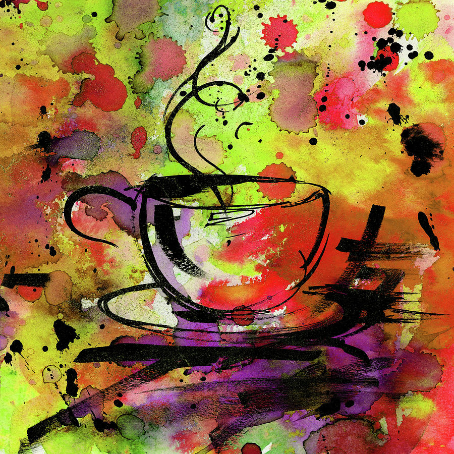Coffee Dreams No. 16a Painting
