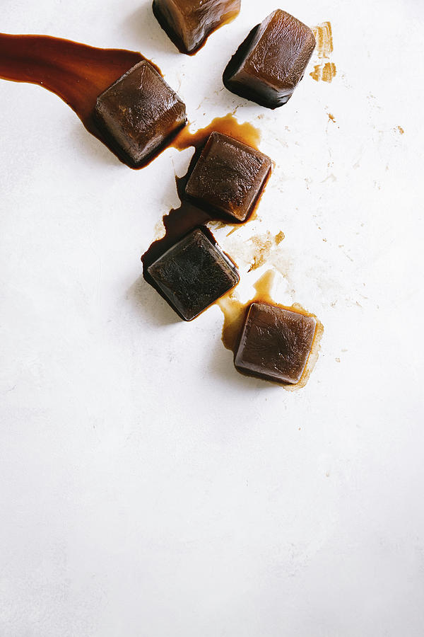 Coffee Ice Cubes Photograph by Nadja Hudovernik Food Photography