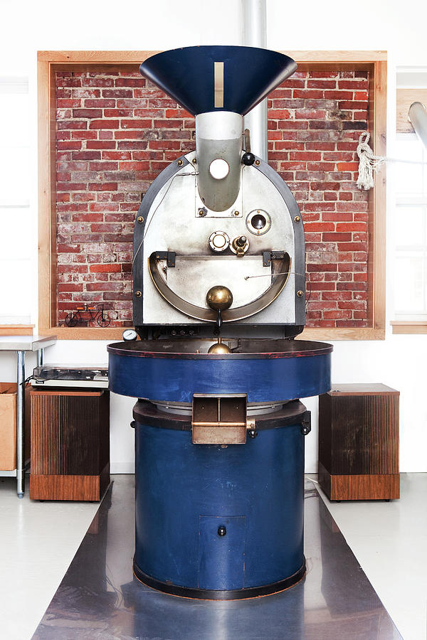 Coffee Digital Art - Coffee Roasting Machine by Patryce Bak