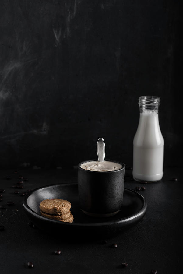 Coffee With Milk Photograph by Corina Bouweriks Fotografie