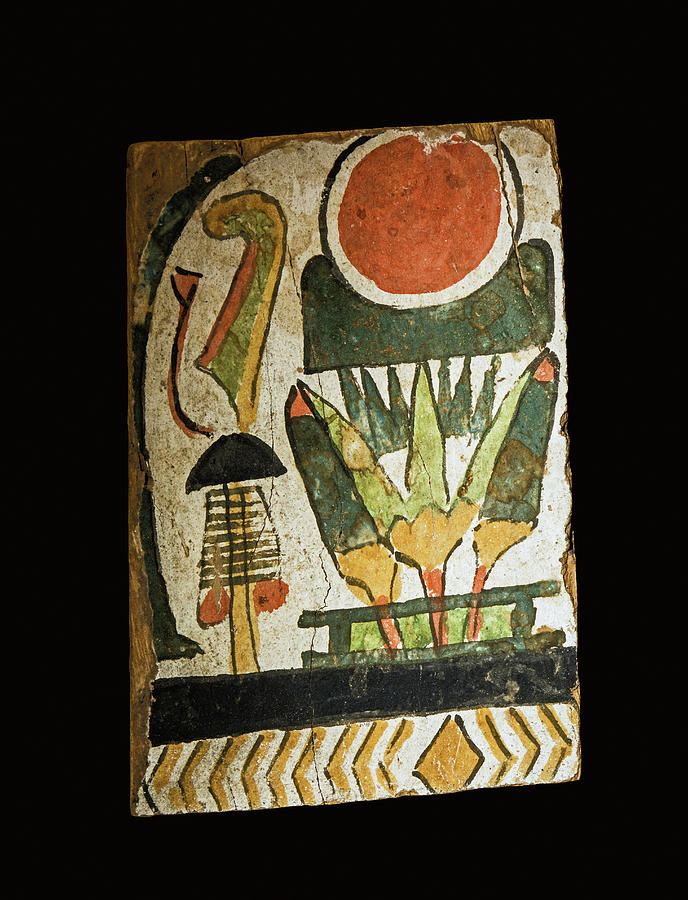 Coffin Fragment, Egyptian, 1070 Bc Photograph by Millard H. Sharp