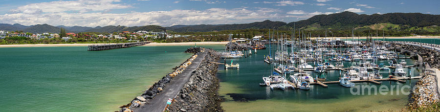 Australian Landscape Photograph - Coffs Harbour panorama by Sheila Smart Fine Art Photography