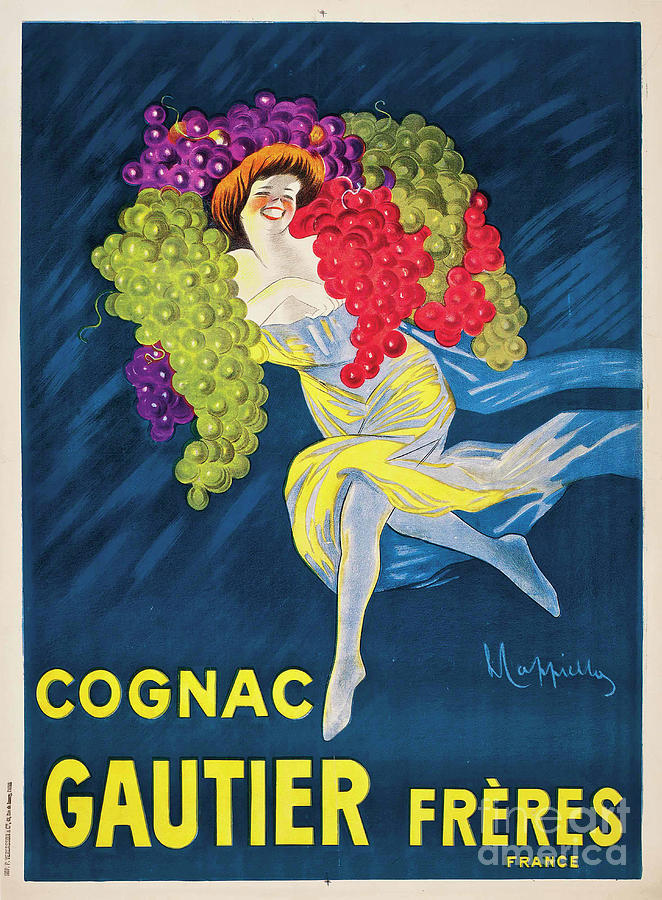 Cognac Gautier Frères Drawing by Heritage Images