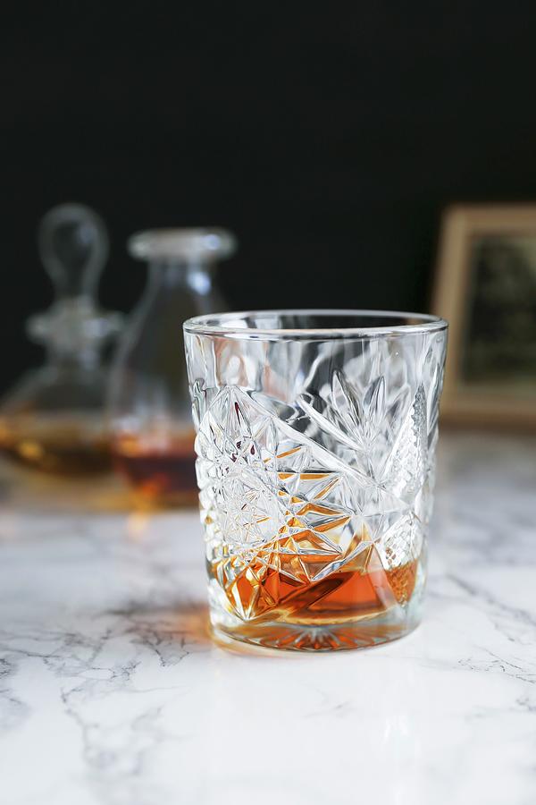 Cognac In A Vintage Glass Photograph by Eva Lambooij