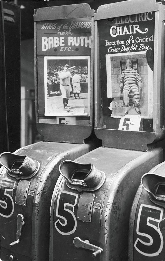 Coin-operated Movies Photograph by Fred W. McDarrah Coin-operated Movies Photograph by Fred W. McDarrah