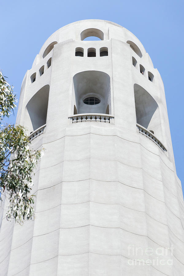 Coit Tower Telegraph Hill San Francisco California R557 Photograph by Wingsdomain Art and Photography