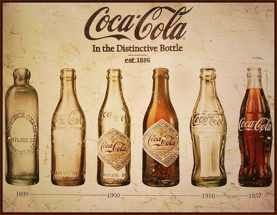 Coke Bottle Timeline Photograph