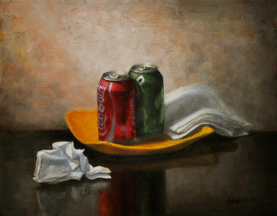 Coke Cans by Suddha Basu