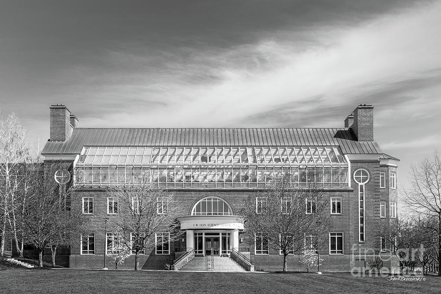 Colby College Olin Science Center Photograph by University Icons