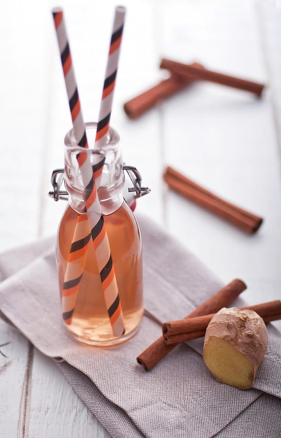 Cold Ginger Tea Photograph by Food Style And Photography