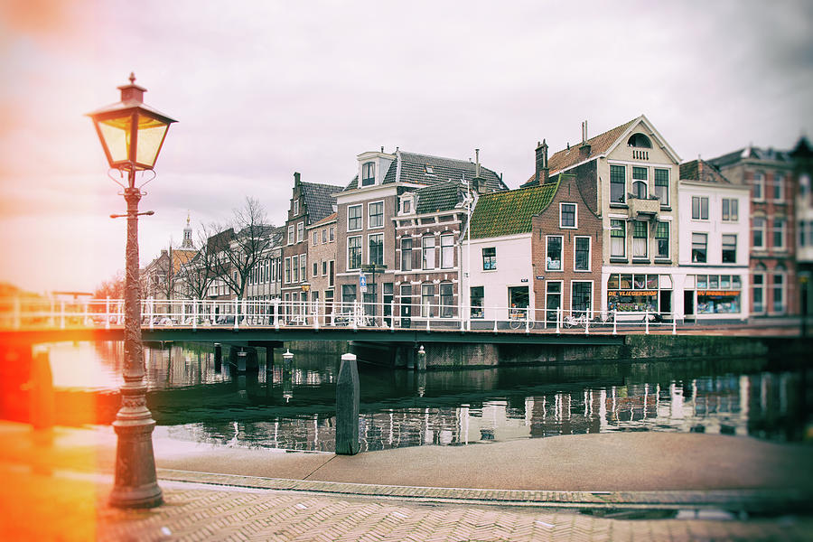 Landscape Photograph - Cold Nights Of Leiden by Iryna Goodall