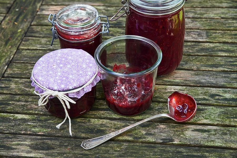 Cold-stirred Lingonberry Compote Photograph by Eatsleepgreen