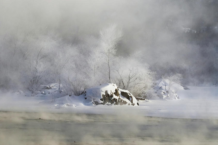 Cold Wisconsin River  Photograph by Brook Burling