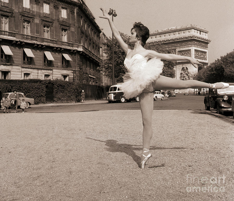 Colette Descombes In Ballet Costume Photograph by Bettmann