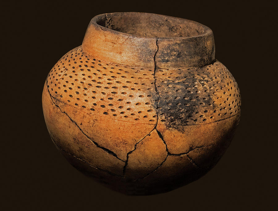 Collared Bowl, 1,700 Years Old Photograph by Millard H. Sharp