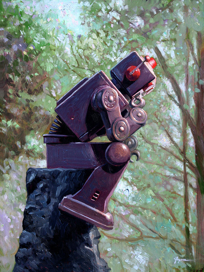 Robot Painting - Collator by Eric Joyner