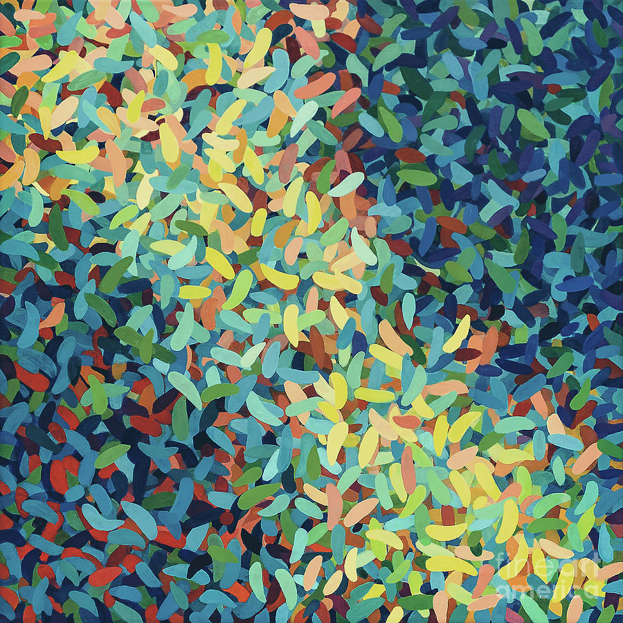 Collective, Colour Rhythms 1 Painting by Kerryn Madsen-Pietsch