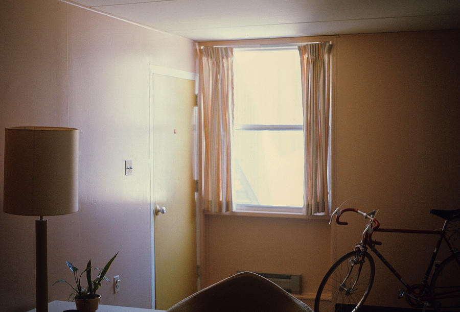 College Apartment and Bike, Pomona, NJ 1975 Photograph by Frank Romeo