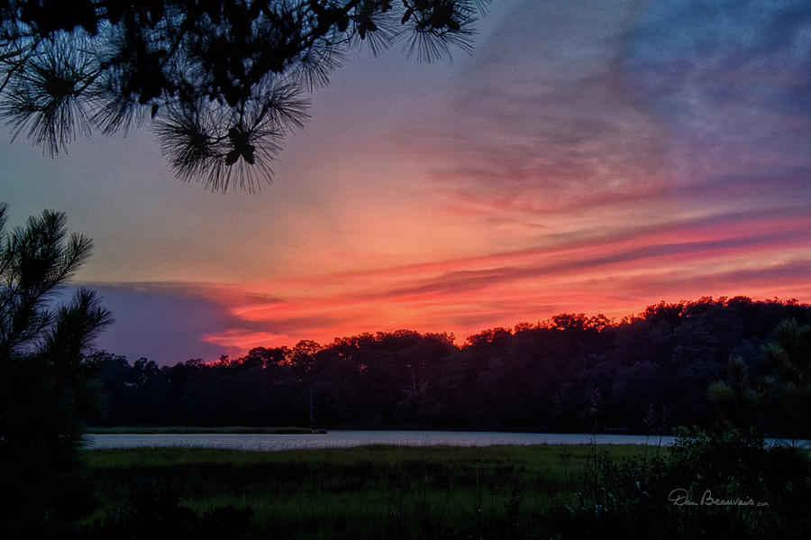 College Creek Sunset 5724 by Dan Beauvais College Creek Sunset 5724 by Dan Beauvais