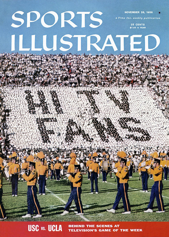 College Football Fans Sports Illustrated Cover Photograph by Sports Illustrated