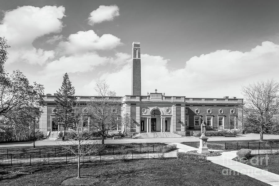 College of the Holy Cross Kimball Hall Photograph by University Icons