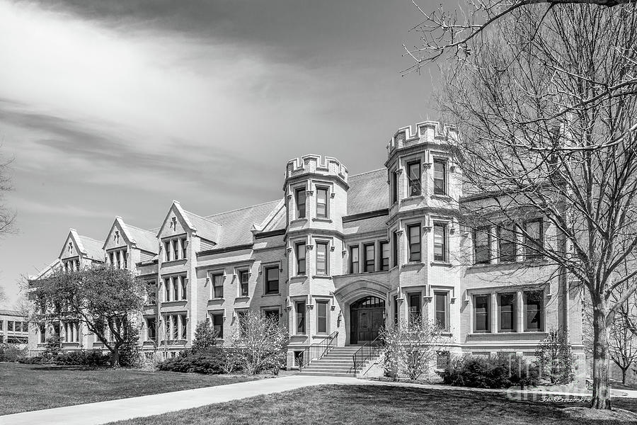 College of Wooster Holden Hall Photograph by University Icons