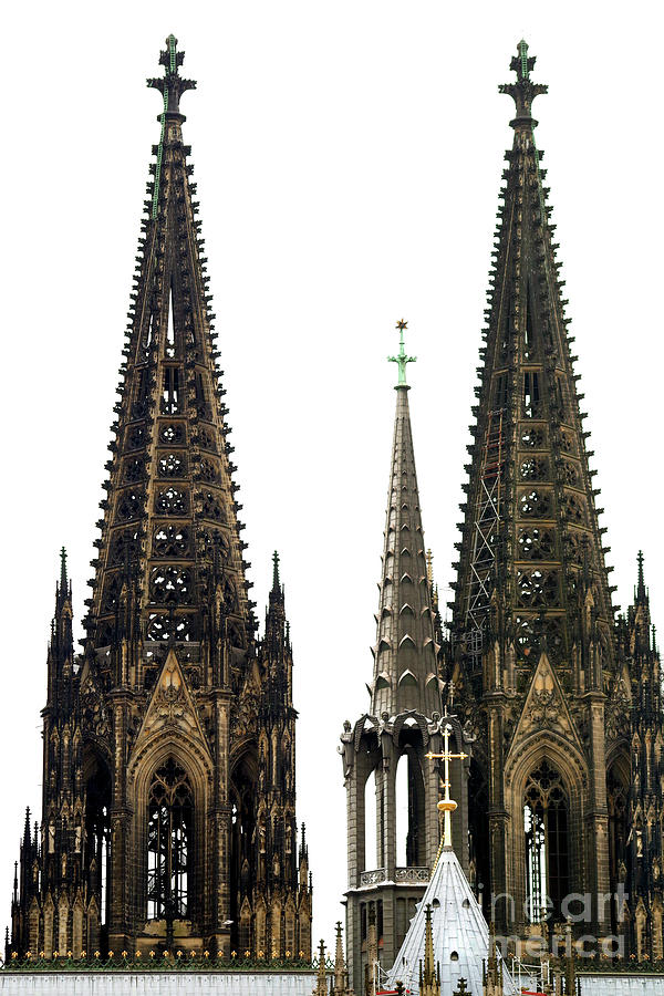 Cologne Cathedral Spires Photograph By Douglas Taylor Pixels