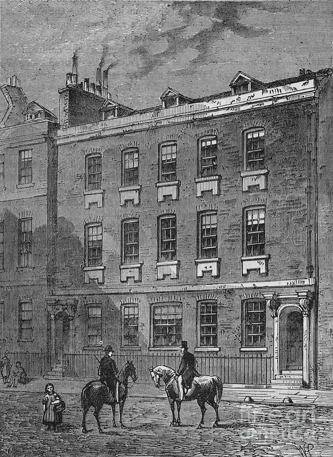 Colonel Bloods House, Westminster Drawing by Print Collector