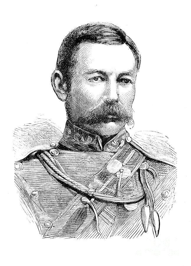 Colonel Drury Lowe Drawing by Print Collector