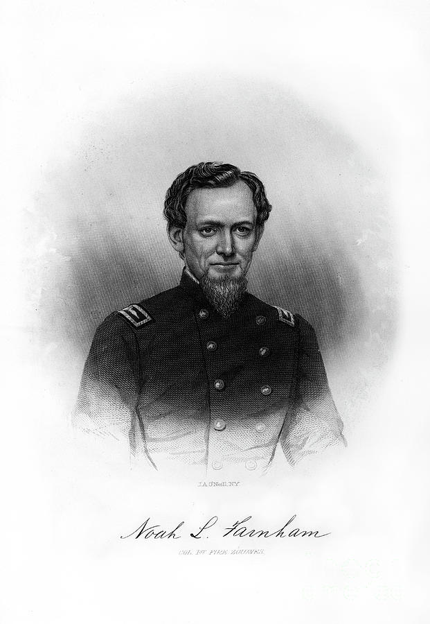 Colonel Noah Lane Farnham, American Drawing by Print Collector