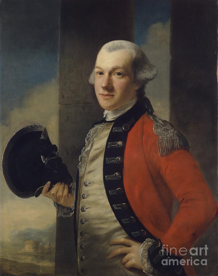 Colonel Thomas Aubrey 1772 Painting by Nathaniel Hone - Fine Art America