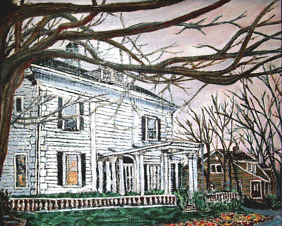 Colonial Inn Painting by Laurence Dahlmer