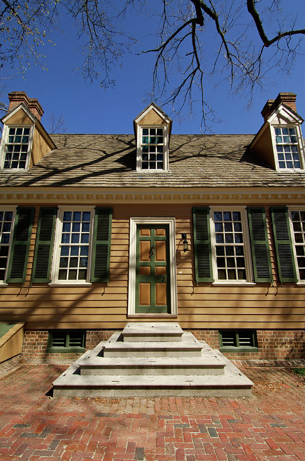 Colonial Williamsburg Home Photograph By Craig Brewer