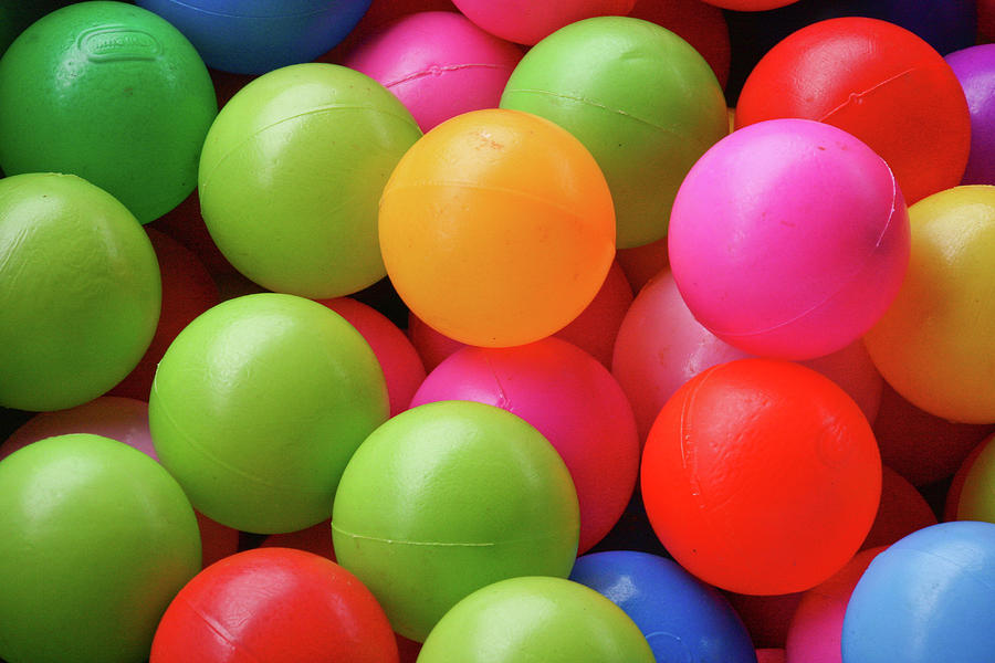 Color Balls Photograph by Simonlong