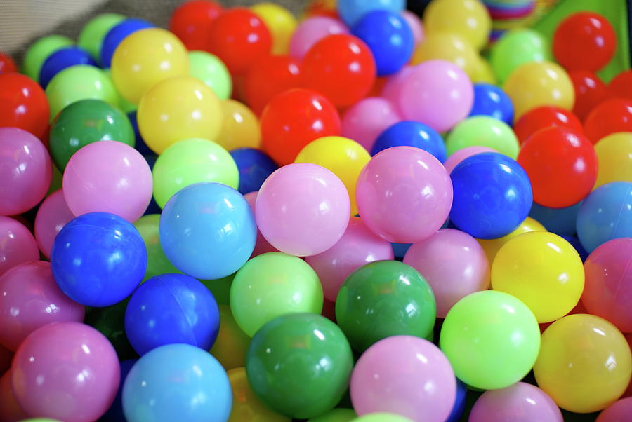 Color Balls Photograph by Taroplus