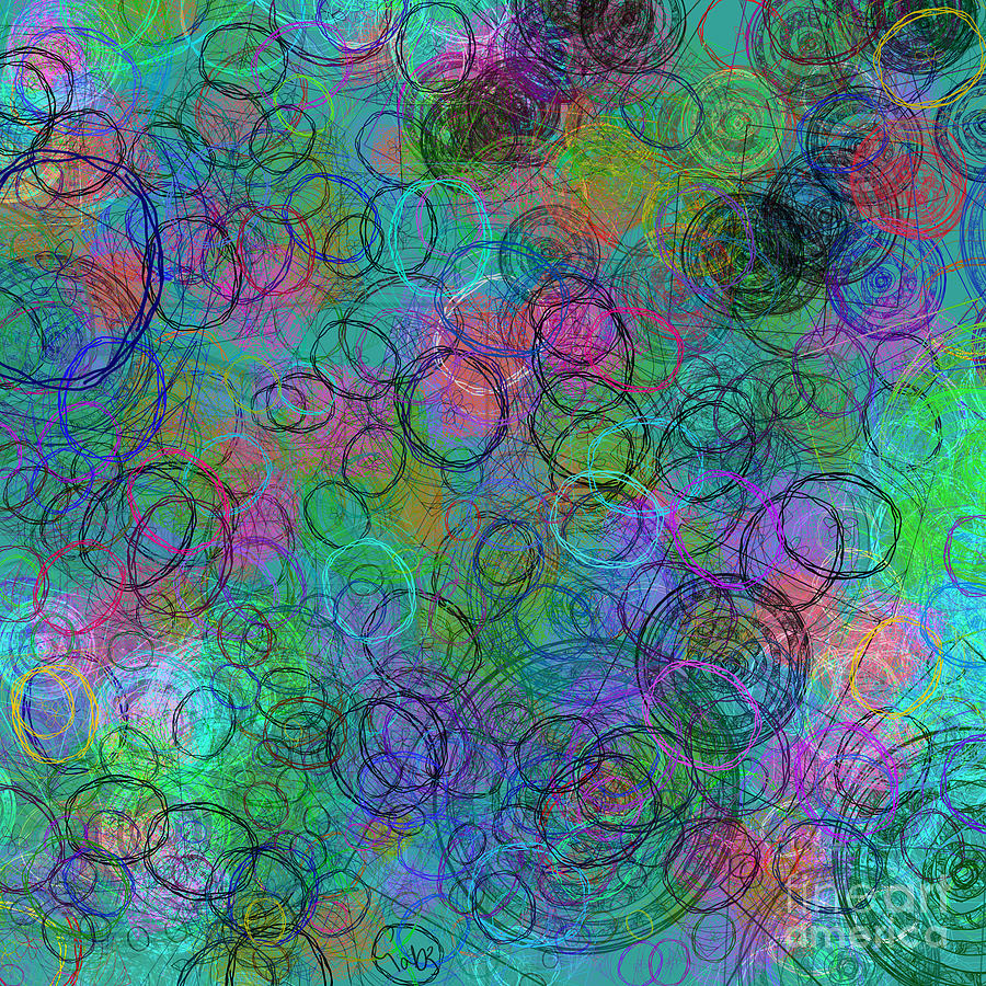 Color Nebula Digital Art by Gabrielle Schertz