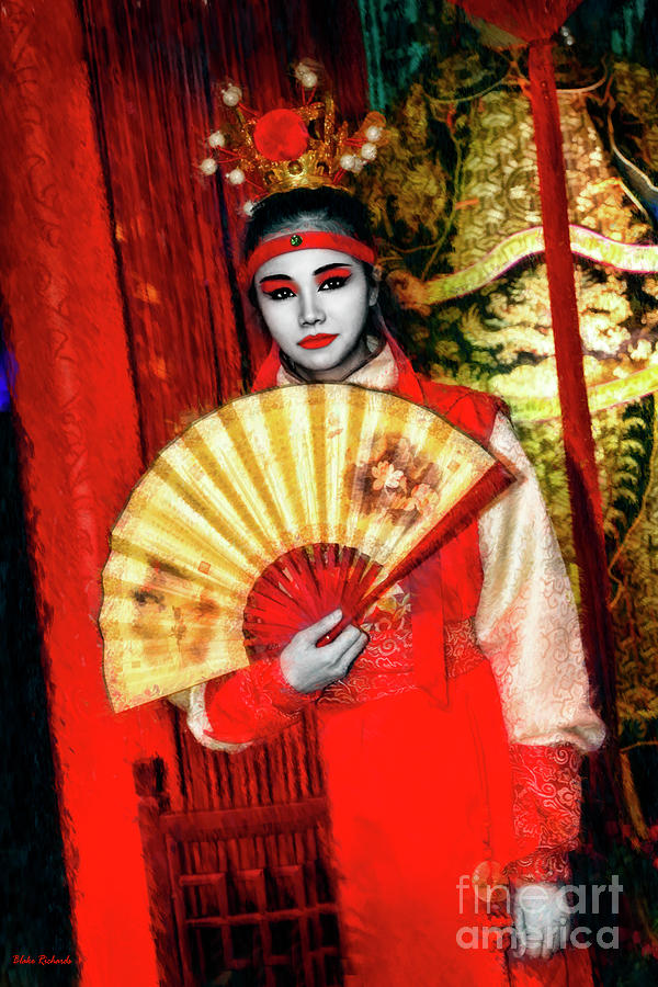 Color Or Not  Sichuan Opera  Photograph by Blake Richards