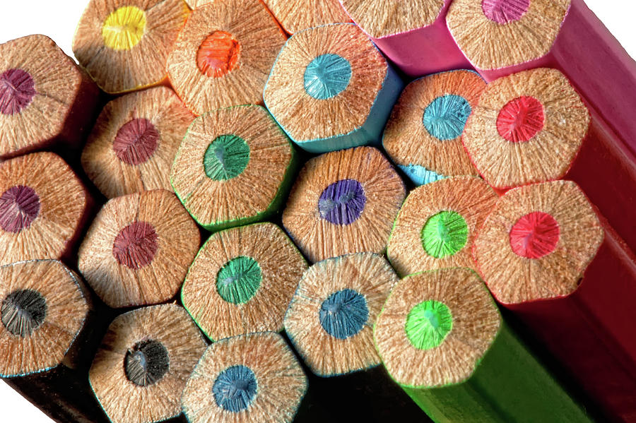 Color Pencils Photograph by Ralucahphotography.ro