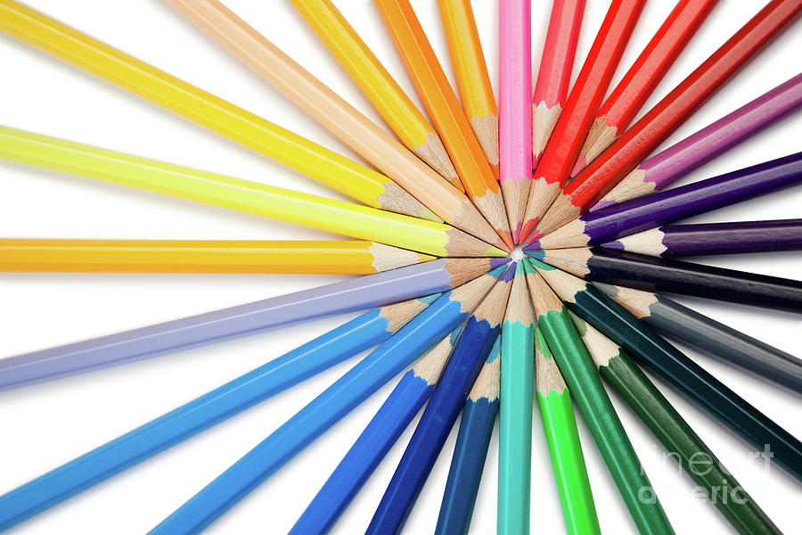 Color Pencils Photograph by Wavebreakmedia