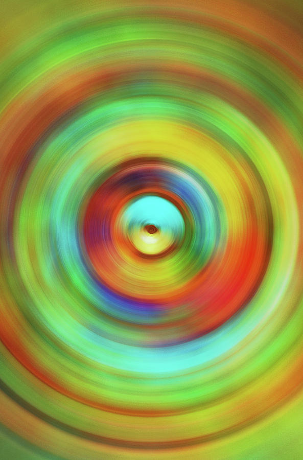 Color wheel abstract 2 Photograph by Alexey Stiop