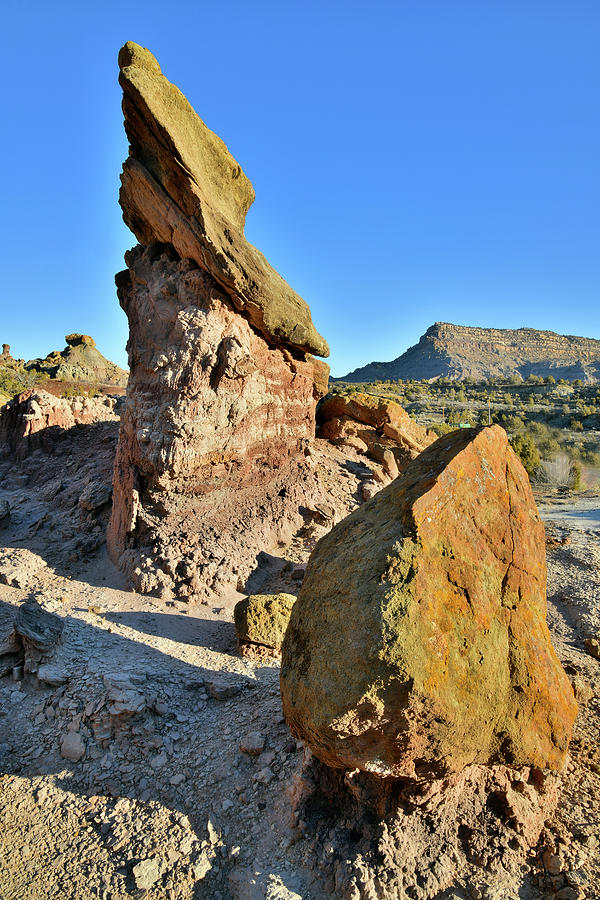 Colorado Balanced Rocks Near Debeque Photograph by Ray Mathis