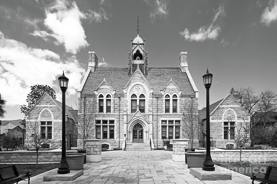 Colorado College Cutler Hall Photograph by University Icons